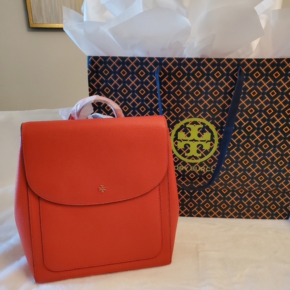 Tory Burch Handbags - NEW! TORY BURCH Blake Flap Backpack